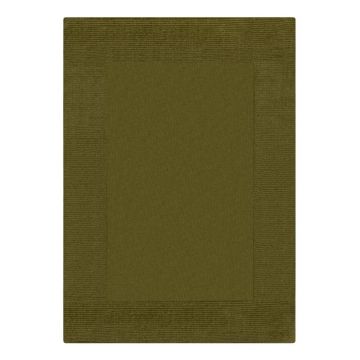 Covor verde din lână 200x290 cm – Flair Rugs