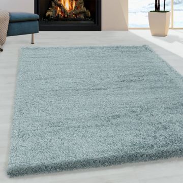 Covor Fluffy Albastru 200x290 cm