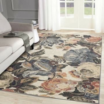 Covor Anny 33011, Model Floral 155x230 cm, 1600 gr/mp