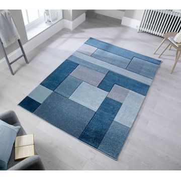 Covor Cosmos Albastru Denim 160X230 cm, Flair Rugs