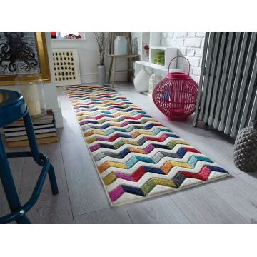 Covor traversă Bolero Multicolor 66X300 cm, Flair Rugs