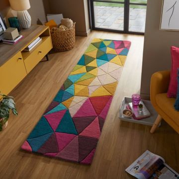 Covor traversă Falmouth Multicolor 60X230 cm, Flair Rugs