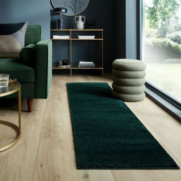 Covor traversă Sheen Rug Verde 60X230 cm, Flair Rugs