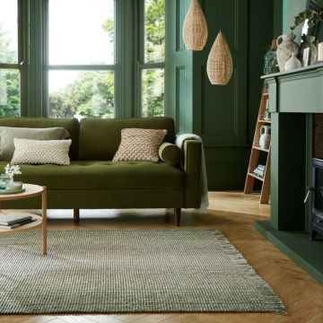 Covor Jute Ombre Verde 120X170 cm, Flair Rugs