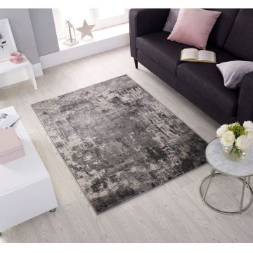 Covor Wonderlust, Flair Rugs, 80x150 cm, polipropilena, gri