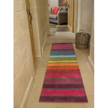 Covor Candy Multi, Flair Rugs, 60x230 cm, lana, multicolor