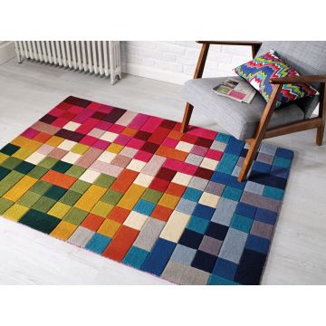 Covor Lucea Multi, Flair Rugs, 160x230 cm, lana, multicolor