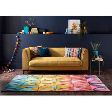 Covor Reverie Multi, Flair Rugs, 160x230 cm, lana, multicolor
