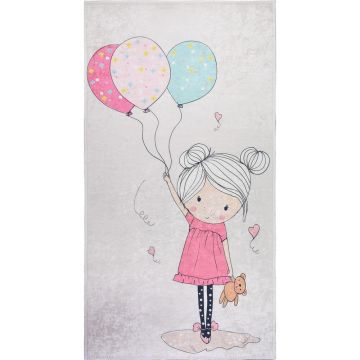 Covor pentru copii 100x160 cm Happy Balloons – Vitaus