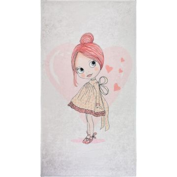 Covor pentru copii roz deschis 120x180 cm Lovely Girl – Vitaus