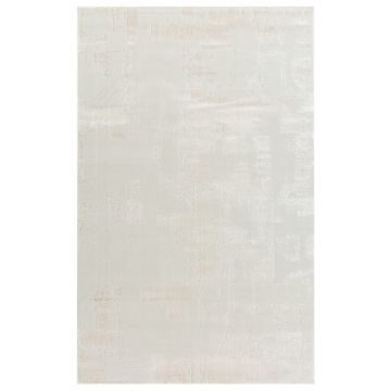 100x200 cm Covor Premium Bej/Crem, Living/Hol/Dormitor, Design Modern, 60% Polipropilenă și 40% Polyester, Model Refine