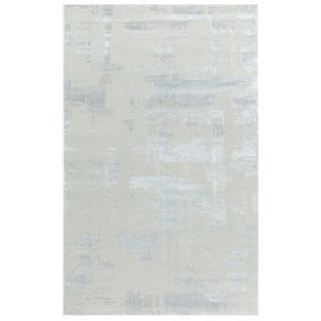 125x200 cm Covor Premium Gri, Living/Hol/Dormitor, Design Modern, 60% Polipropilenă și 40% Polyester, Model Refine