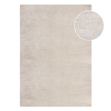 Blană crem sintetică 80x150 cm Faroe Wool Look Fur – Flair Rugs