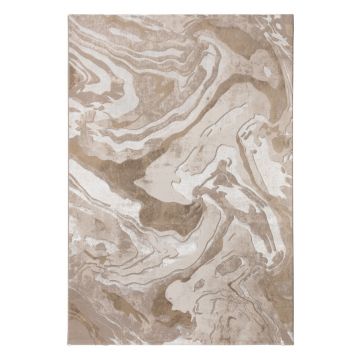 Covor bej 300x400 cm Marbled – Flair Rugs