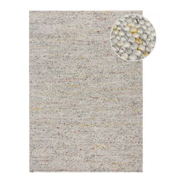 Covor crem țesut manual din amestesc de lână 120x170 cm Minerals – Flair Rugs