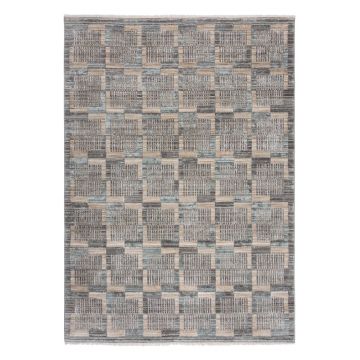 Covor gri/bej 160x240 cm Evelyn Blocks – Flair Rugs