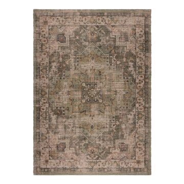 Covor kaki țesut manual din amestec de iută 120x170 cm Selena Jute Traditional – Flair Rugs