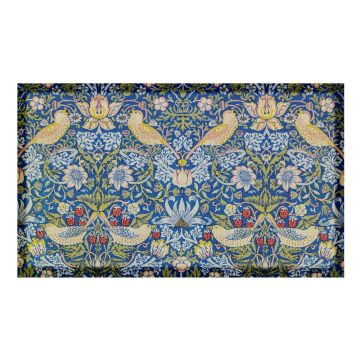 Covoraș de intrare 40x70 cm William Morris Strawberry Thief – Artsy Doormats