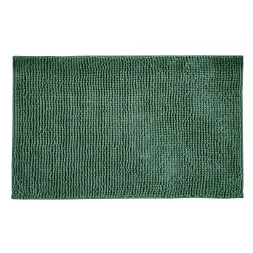 Covoras de baie, Allstar, Chenille, 50 x 80 cm, poliester, verde