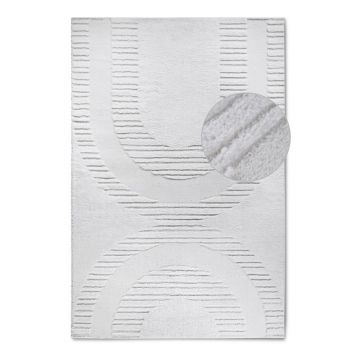 Covor crem 120x170 cm Bartoux Cream White – Elle Decoration