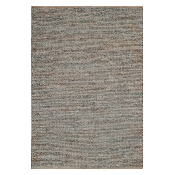 Covor gri deschis handmade din iută 200x300 cm Soumak – Asiatic Carpets