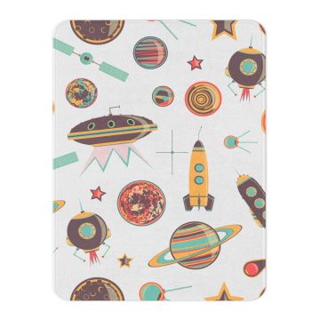 Covor pentru copii 100x140 cm Spaceships – Oyo Concept