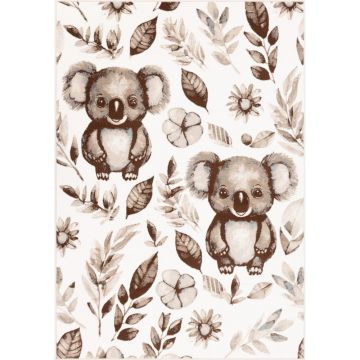 Covor pentru copii bej 160x230 cm Baby Koalas – FD