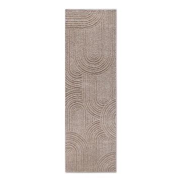 Covor tip traversă bej 80x240 cm Chappe Beige – Elle Decoration