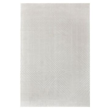 Covor alb din bumbac 140x200 cm Geode – douceur d'intérieur