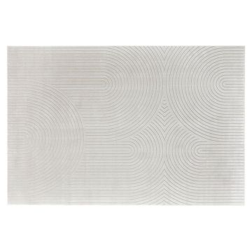 Covor alb din bumbac 140x200 cm Geode – douceur d'intérieur