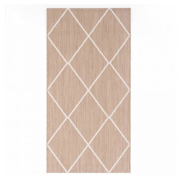 Covor bej 80x150 cm Damira – douceur d'intérieur