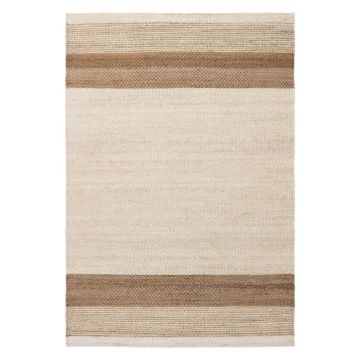 Covor bej reversibil/țesut manual din iută 160x230 cm Cedar – Asiatic Carpets