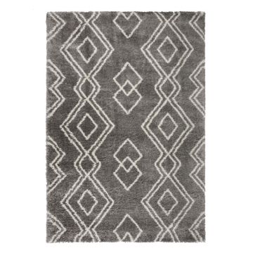 Covor gri 160x230 cm Atlas Berber – Flair Rugs