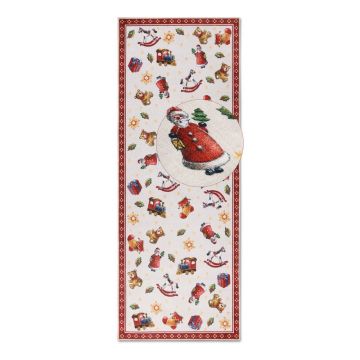 Covor tip traversă roșu 80x200 cm cu model de Crăciun Red Christmas – Villeroy&Boch