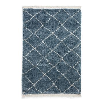 Covor albastru 80x150 cm Boho – Think Rugs