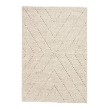 Covor crem 120x170 cm Ideal Shaggy – Think Rugs