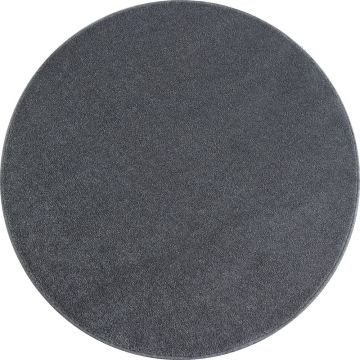 Covor gri rotund ø 200 cm Ata – Ayyildiz Carpets