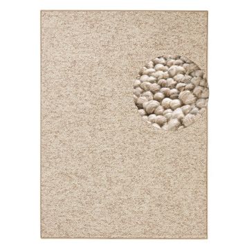 Covor maro deschis 140x200 cm Wolly – BT Carpet