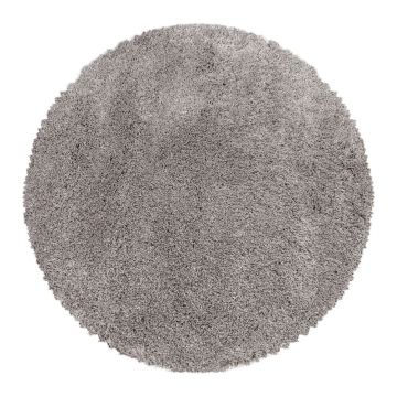 Covor maro deschis rotund ø 160 cm Fluffy – Ayyildiz Carpets