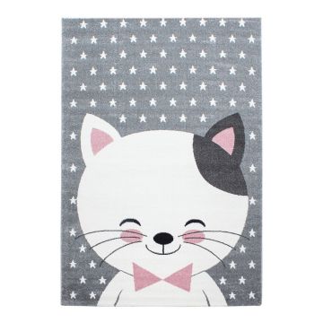 Covor pentru copii roz/gri 140x200 cm Kids – Ayyildiz Carpets