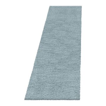 Covor tip traversă albastru 80x250 cm Fluffy – Ayyildiz Carpets