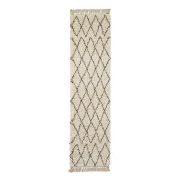 Covor tip traversă crem 60x230 cm Boho – Think Rugs