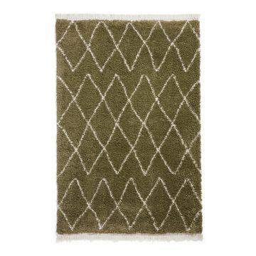 Covor tip traversă verde 60x230 cm Boho – Think Rugs