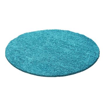 Covor turcoaz rotund ø 80 cm Life – Ayyildiz Carpets