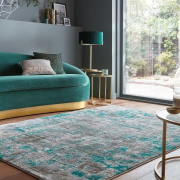 Covor Wonderlust Verde 160X230 cm, Flair Rugs