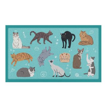 Covoraș de intrare 40x70 cm Cats – Artsy Doormats