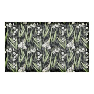 Covoraș de intrare 40x70 cm Lily of Valley x Celia Battaini – Artsy Doormats