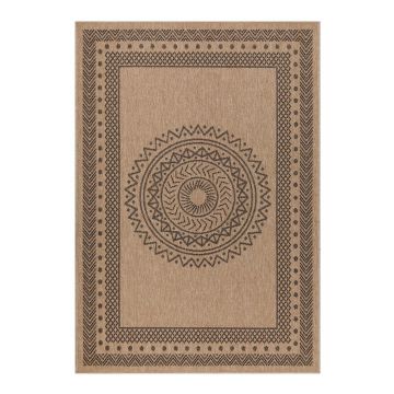 Covor de exterior negru/în culoare naturală 160x230 cm Dhaka – Ayyildiz Carpets