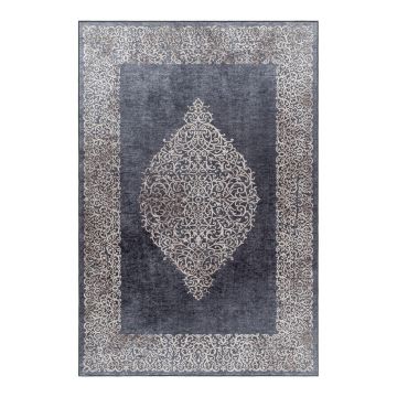 Covor gri antracit lavabil 120x170 cm Fiesta – Ayyildiz Carpets