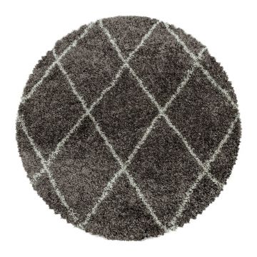 Covor maro rotund ø 120 cm Alvor – Ayyildiz Carpets